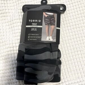 NIP- Torrid - 00. Camo Print Bike Short